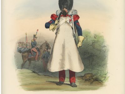 Gravure XIX - Martinet - L'armée française - Uniforme -Soldat - Monarchie de Juillet - 1830 et 1848 - Infanterie de Ligne Sapeur