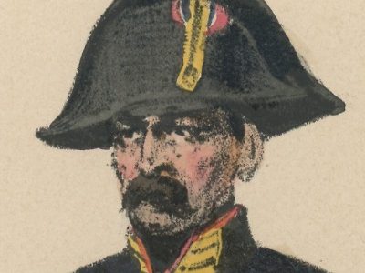 Gravure XIX - Martinet - L'armée française - Uniforme -Soldat - Monarchie de Juillet - 1830 et 1848 - Garde du Génie