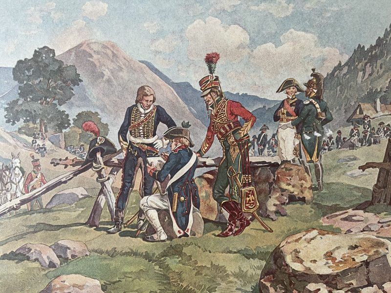 Calendrier 1905 - 1805 - Henri Ganier Tanconville - L'armée d'Autriche - Benjamin Zix - Strasbourg - Vosges