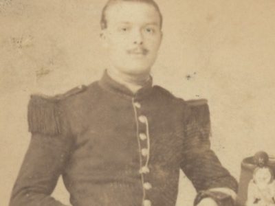 CDV Soldat Français - Infanterie - Uniforme - 2nd empire - Sabre - Shako