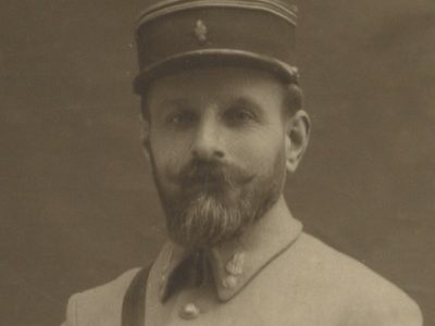 Grande CDV Soldat Français - Infanterie - Uniforme - Guerre 14/18 - Croix de la légion d'honneur - Décoration - Paris 1920 / 1921