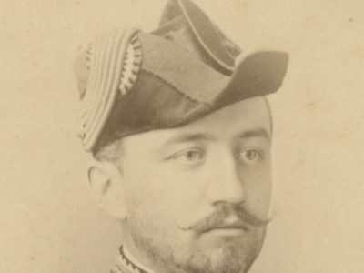 Grande CDV - Officier de la Marine - Soldat - Français - Baron Marie Joseph Maximilien de REINACH de WERTH - 1892 - Lieutenant de Vaisseau en 1892