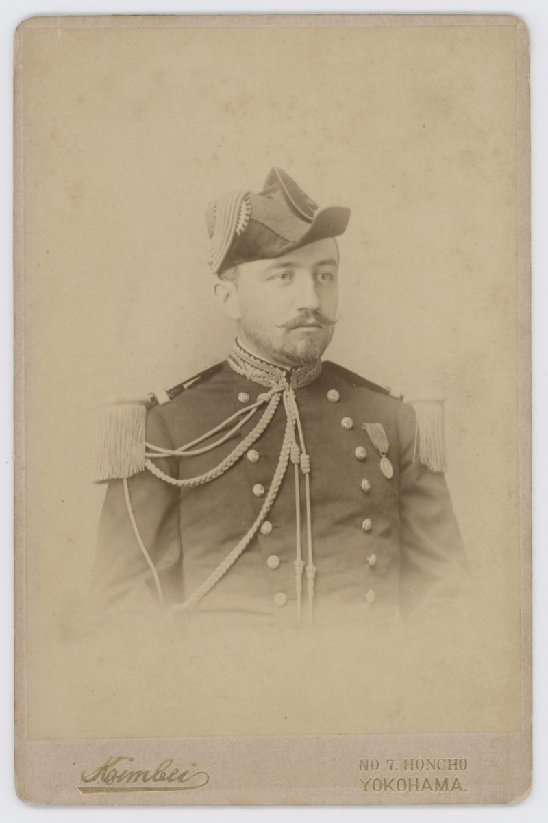 Grande CDV - Officier de la Marine - Soldat - Français - Baron Marie Joseph Maximilien de REINACH de WERTH - 1892 - Lieutenant de Vaisseau en 1892