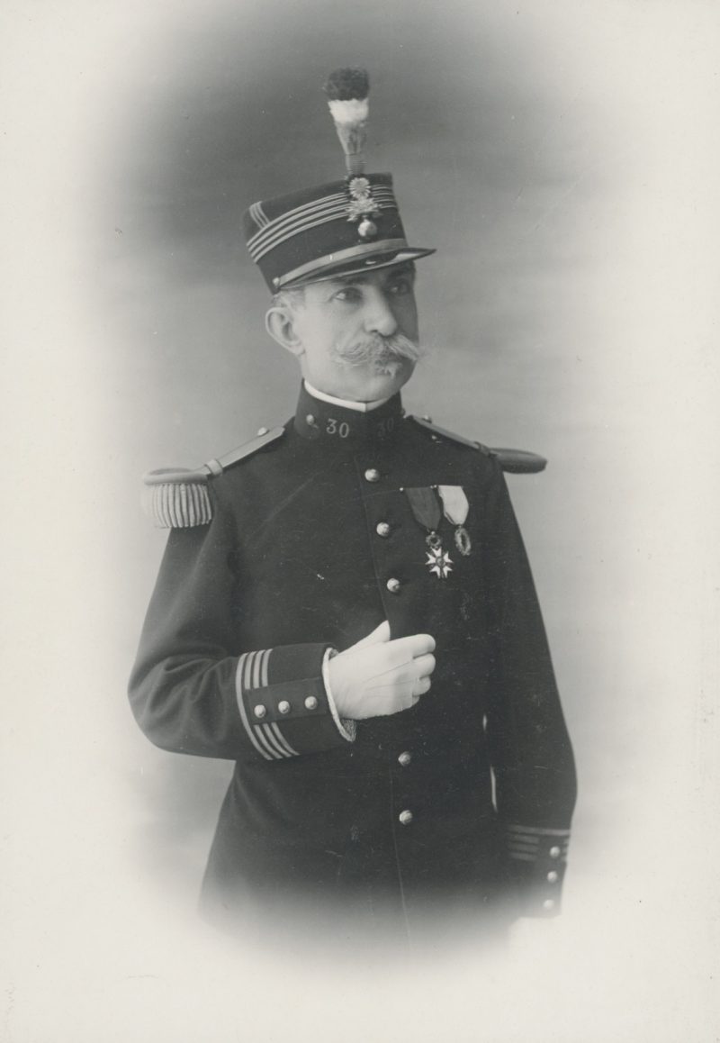 Grande CDV - Officier Colonel - Soldat - Français - Artillerie / Génie - Uniforme - Guerre 14/18 - Croix de la légion d'honneur - Décoration - Paris 1920 / 1921