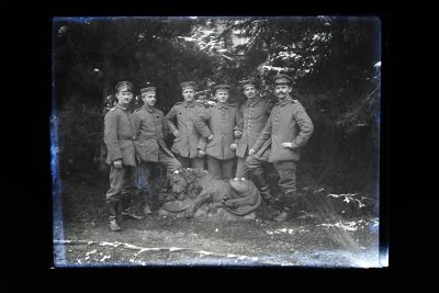 20 Photos - Plaque De Verre - Guerre 14/18 Metz - Soldat - Famille - Militaire - Guerre 14/18 - Front Moselle - Infirmiers -