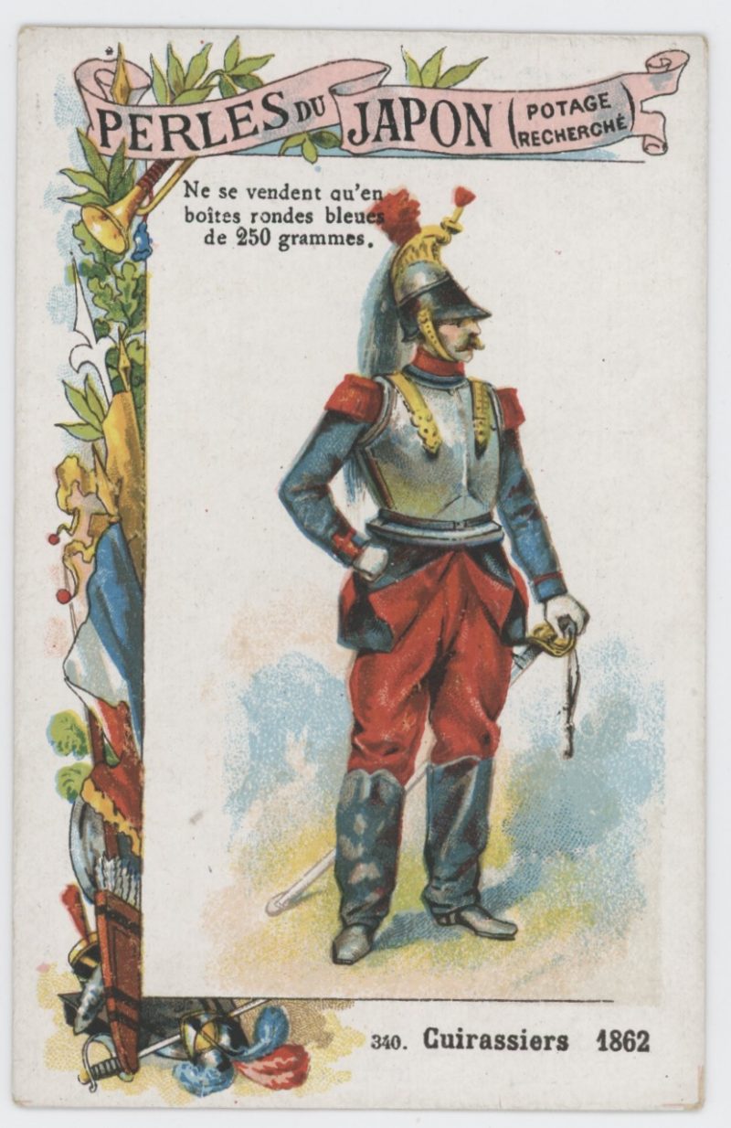 84 chromos imagerie - Perles du Japon - Armée Française - Uniforme - Second Empire / 3ème République - Historique - Soldat - Infanterie