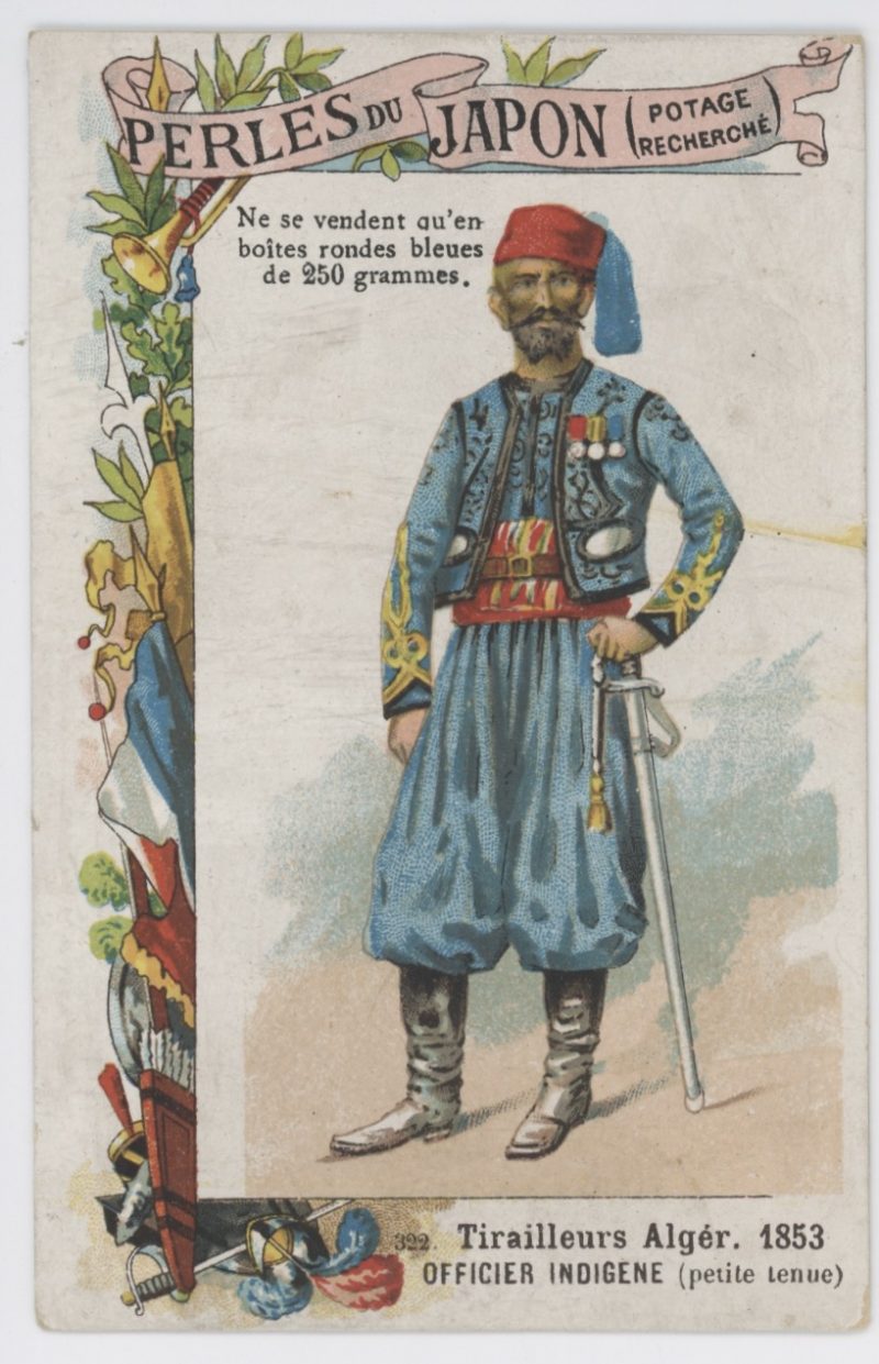 84 chromos imagerie - Perles du Japon - Armée Française - Uniforme - Second Empire / 3ème République - Historique - Soldat - Infanterie