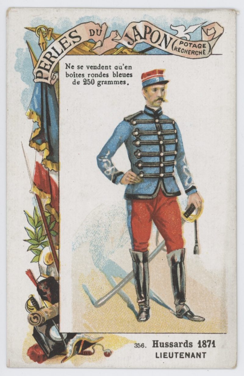 84 chromos imagerie - Perles du Japon - Armée Française - Uniforme - Second Empire / 3ème République - Historique - Soldat - Infanterie