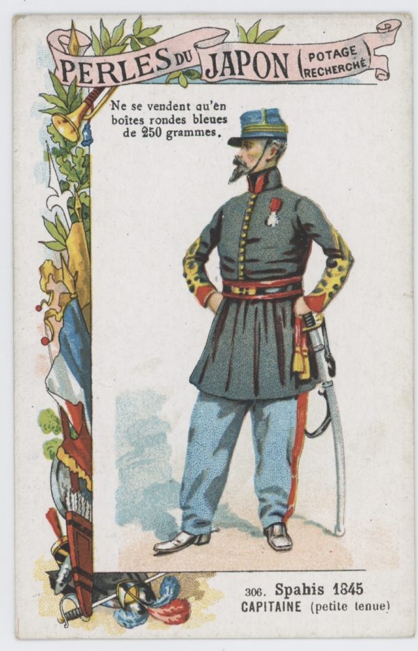 84 chromos imagerie - Perles du Japon - Armée Française - Uniforme - Second Empire / 3ème République - Historique - Soldat - Infanterie