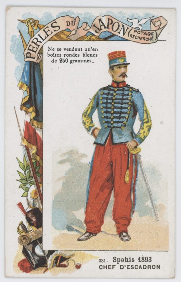 84 chromos imagerie - Perles du Japon - Armée Française - Uniforme - Second Empire / 3ème République - Historique - Soldat - Infanterie