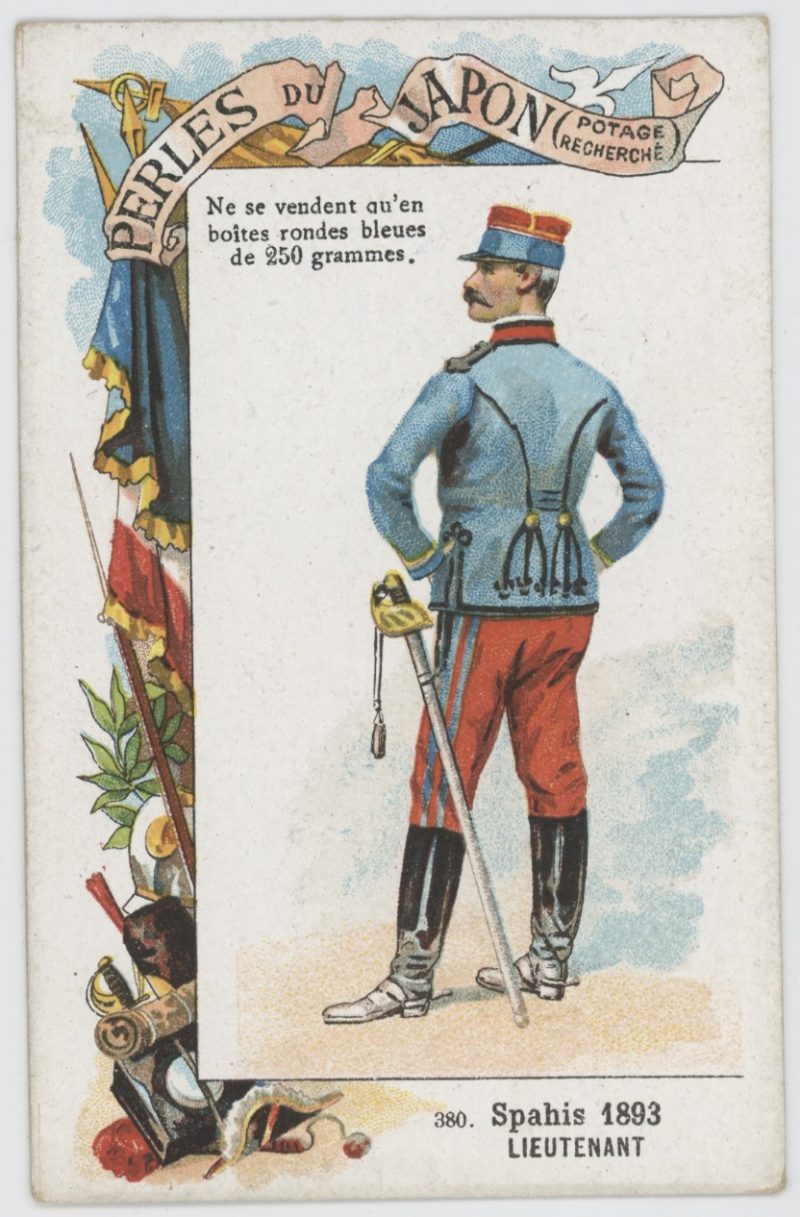 84 chromos imagerie - Perles du Japon - Armée Française - Uniforme - Second Empire / 3ème République - Historique - Soldat - Infanterie