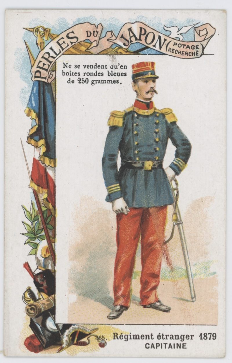 84 chromos imagerie - Perles du Japon - Armée Française - Uniforme - Second Empire / 3ème République - Historique - Soldat - Infanterie