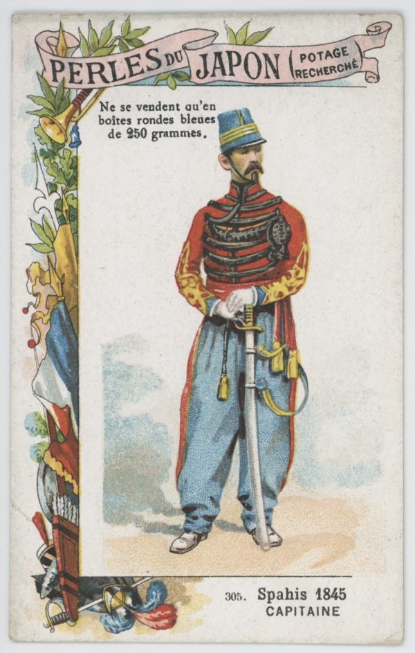 84 chromos imagerie - Perles du Japon - Armée Française - Uniforme - Second Empire / 3ème République - Historique - Soldat - Infanterie