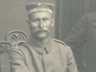 Belle Ancienne Photographie - Guerre 14/18 - Armée Allemande - Infanterie - Alsaciens - Famille - Militaire