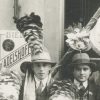 1 Carte Photo sur carton originale - Conscription Classe - Conscrit militaire - Soldat - drapeau - Tirage au sort - Alsacien - Folklore - Selestat