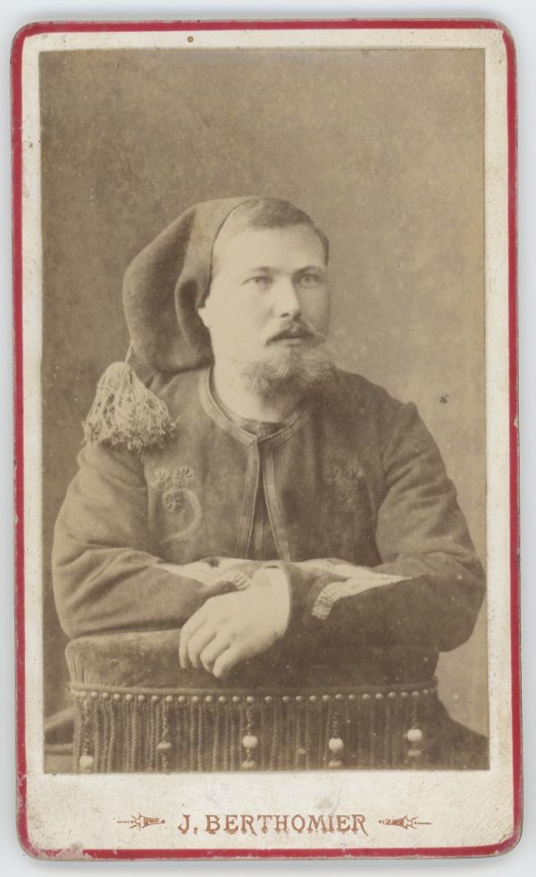 CDV Soldat Français - Infanterie - Zouave - 3ème République - Tunis - Photographie Uniforme