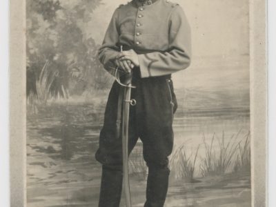 CDV Soldat Français - Cavalerie - 6e Chasseur d'Afrique - 3ème République - Alger - Photographie Uniforme 1898