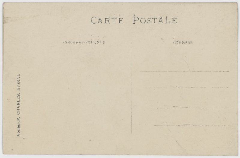 Carte Ancienne Photographie - Saut d'obstacle - Armée - Uniforme - Lieutenant de Chasseurs à cheval vers 1914.