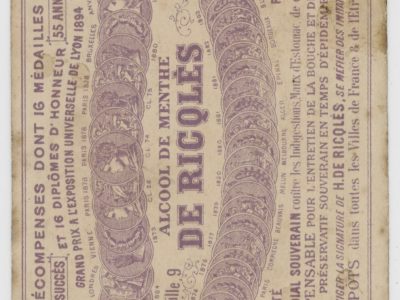 1 chromos imagerie Ricqles - Armée Française - Uniforme - Second Empire - Historique - Soldat - Infanterie - Sahara - Infanterie de Marine