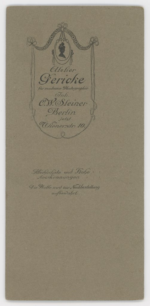 Grande CDV Grande CDV - Soldat Prussien - Soldat - Berlin - Garde Impériale - Chasseur - Uniforme - Guerre 14/18 - Service militaire