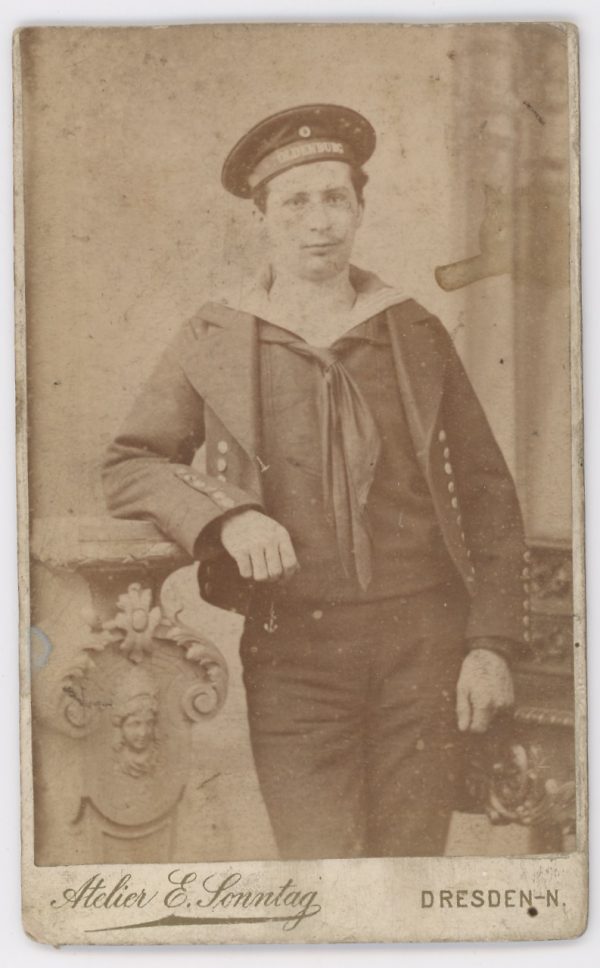 CDV Soldat Allemand - Kaiserliche Marine - Matrose - Réserviste - SMS Oldenburg - Guerre 14/18 - Marine Allemande - Marine impériale - Dresden