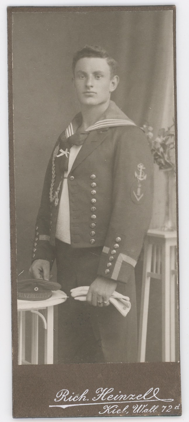 CDV Soldat Allemand - Kaiserliche Marine - Matrose - Réserviste - Kiel - Guerre 14/18 - Marine Allemande - Marine impériale