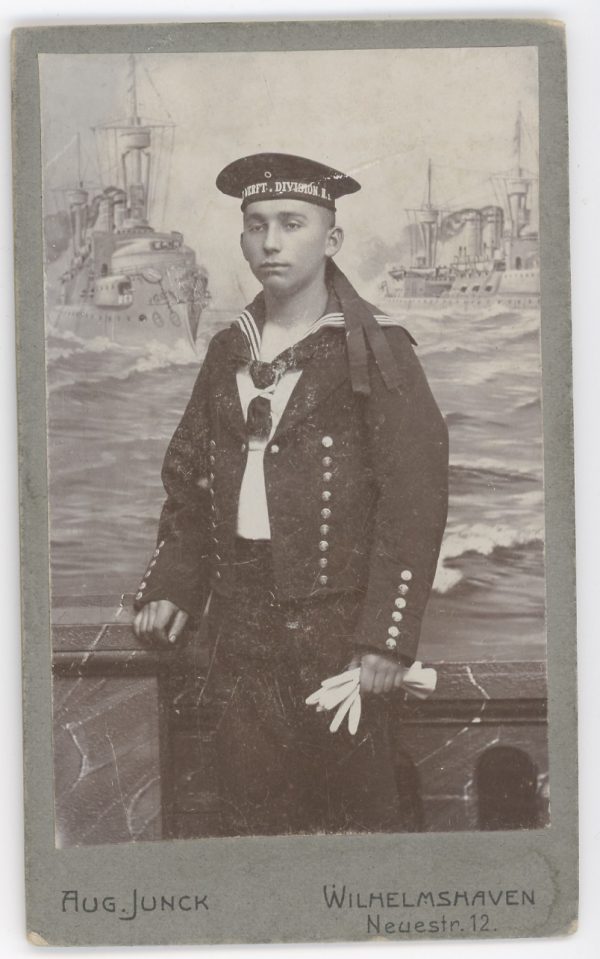 CDV Soldat Allemand - Kaiserliche Marine - Matrose - Réserviste - WilhelmsHaven - Guerre 14/18 - Marine Allemande - Marine impériale