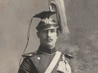 CDV Soldat Allemand - Armée Cavalerie - Grande tenue - Uhlan - Sabre - Baden - St Johann Saar