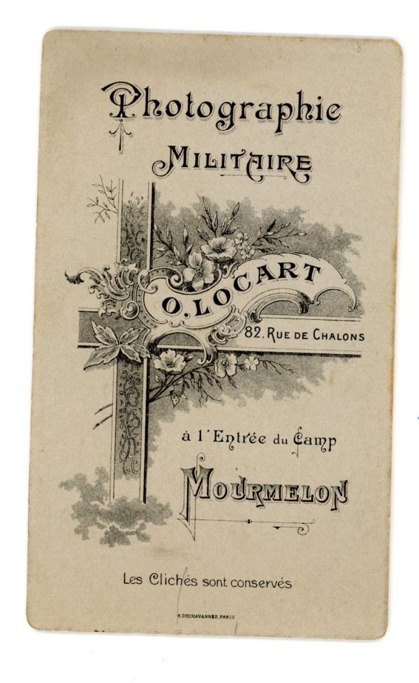 1 CDV - Ancienne Photographie - 3ème République - 6ème Cuirassier - Mourmelon - Casque - 1908