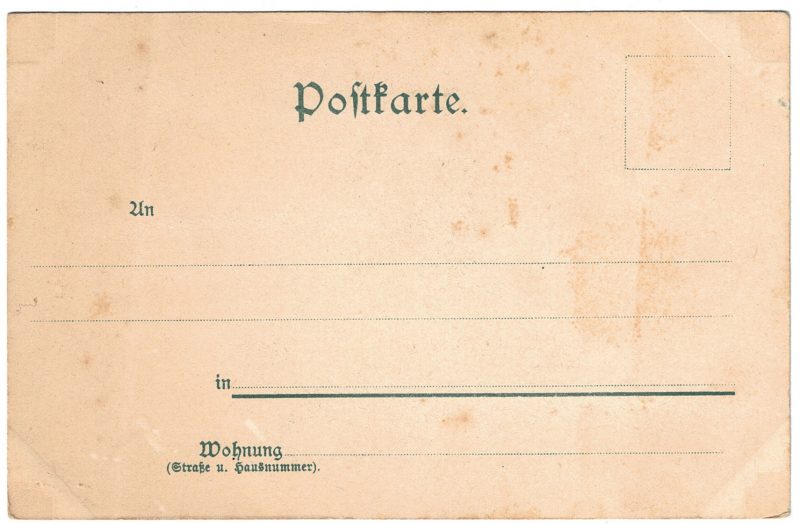 Carte Postale Illustrée - Soldat Prussien - Guerre 14/18 - Propagande - Casque à pointe - Anniversaire de Guillaume 1er - 1797 - 1897