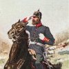 Carte Postale Illustrée - Soldat Prussien - Guerre 1870/71 - Casque à pointe - Bataille France - Gedenktag - Etat major - Bavarois