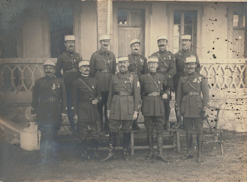 2 Belles Anciennes Photographies - Campagne du Maroc - Armée Française - Militaire - Uniforme - Médailles