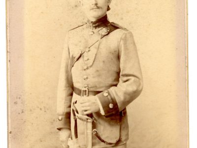Grande CDV Soldat Allemand - Armée Cavalerie - Grande tenue - Casque a pointe – Chasseur à Cheval 1905 – Mounted Jäger Régiment