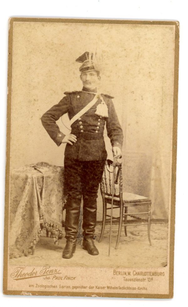 CDV Soldat Allemand - Armée Cavalerie - Grande tenue - Lancier - Régiment - Berlin - Uhlan