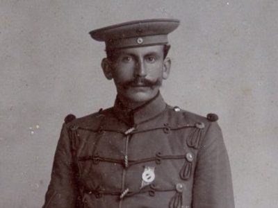 CDV Soldat Allemand - Armée Cavalerie - Grande tenue - Hussard - Régiment - Strasbourg - Attila