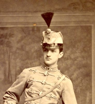 Grande CDV - Ancienne Photographie - Hussard -Autriche - Hongrie - Carte Cabinet - Vienne - 1880