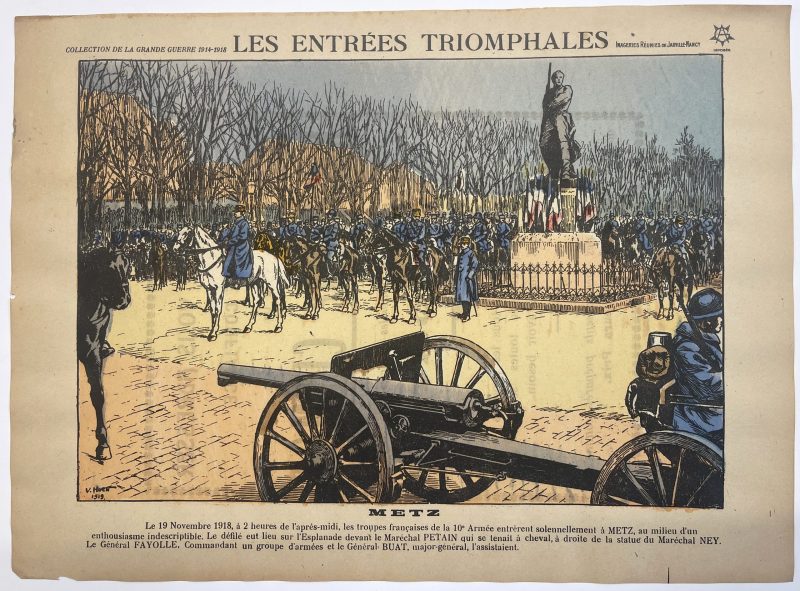 Les Entrées Triomphales - Victor Huen - Illustration - Guerre 1914-1918 - Libération - Villes - Metz