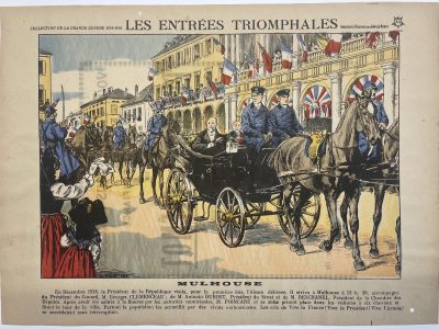 Les Entrées Triomphales - Victor Huen - Illustration - Guerre 1914-1918 - Libération - Villes - Mulhouse