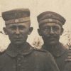 Photo Carte Postale Guerre 14/18 Soldat Alsacien Armée Allemande Classe 1914 -105 régiment Saxon - Prusse - Tranchée