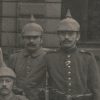 Photo Carte Postale Guerre 14/18 Soldat Alsacien Armée Allemande Classe 1914 -105 régiment Saxon - Prusse - Tranchée