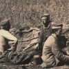 Photo Carte Postale Guerre 14/18 Soldat Alsacien Armée Allemande Classe 1914 -105 régiment Saxon - Prusse - Tranchée