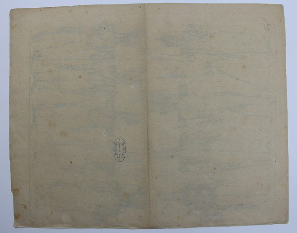 Petits soldats de papier - Feuille imagerie militaire - Ancienne gravure - Uniforme - Artillerie - Chasseurs - Hussards - PFLÜGER Strasbourg
