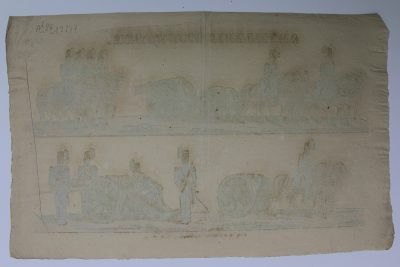 Petits soldats de papier - Feuille imagerie militaire - Ancienne gravure - Uniforme - Artillerie Française - Maison Dembour - Metz