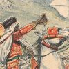 Petit Protège Cahier Scolaire Histoire de France - XIX illustration - Bataille d'Isly 1843 - Algérie