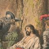 Petit Protège Cahier Scolaire Histoire de France - XIX illustration - Mort du bon chevalier Bayard - Sans peur et sans reproche