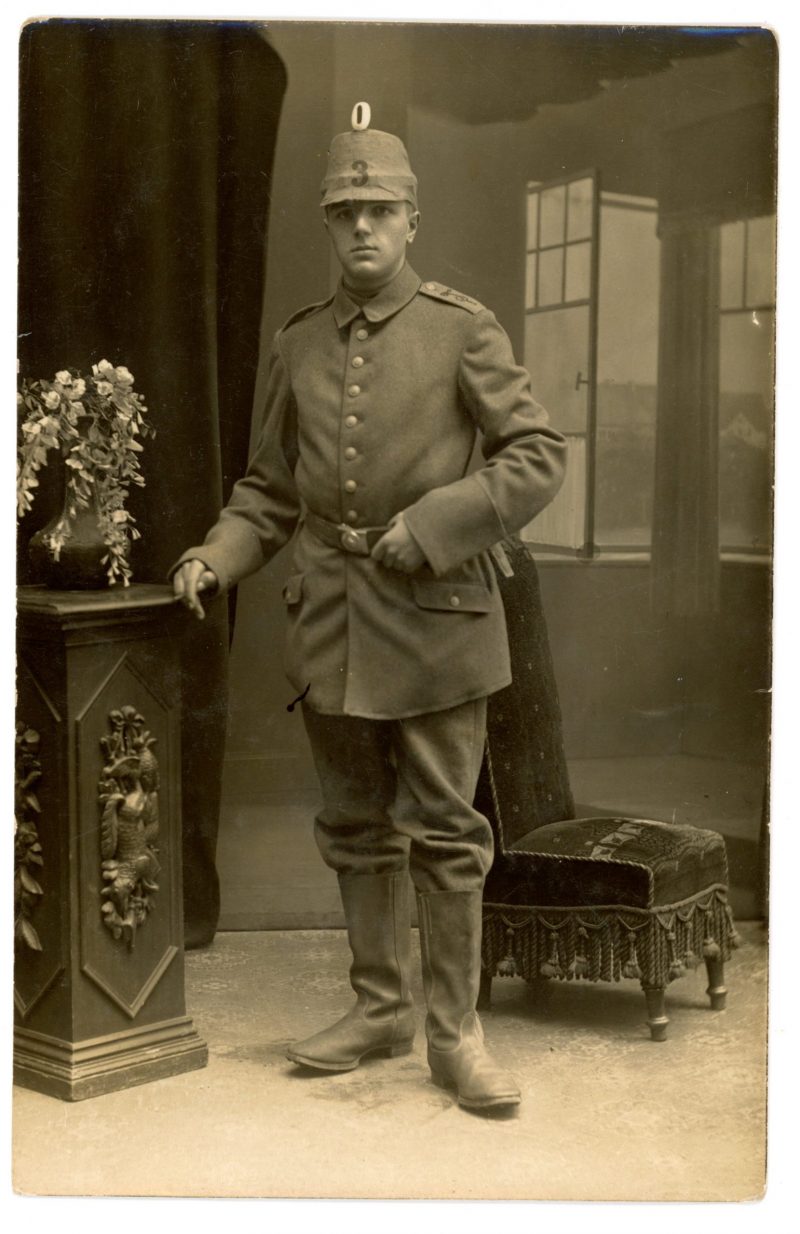 Photo ancienne front de Guerre - Prusse - Alsacien - Chasseur Bataillon - Shako - Train Bataillon - Uniforme