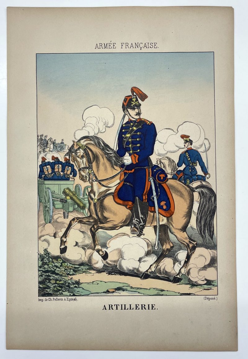 16 Gravures - Uniforme France - Armée 3em République - 1879 - Uniformes - Imagerie Epinal Pellerin - Imagerie Populaire