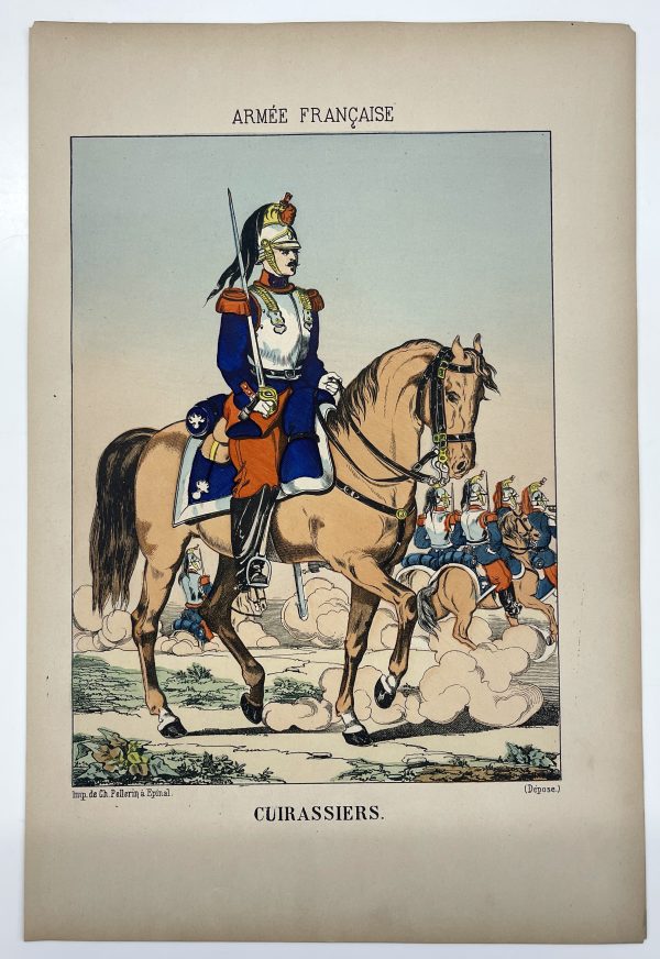 16 Gravures - Uniforme France - Armée 3em République - 1879 - Uniformes - Imagerie Epinal Pellerin - Imagerie Populaire