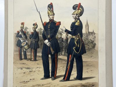 Uniforme Second Empire - Garde Nationale Pompier - François Hippolyte Lalaisse - Uniforme de L'armée Française - Napoléon III