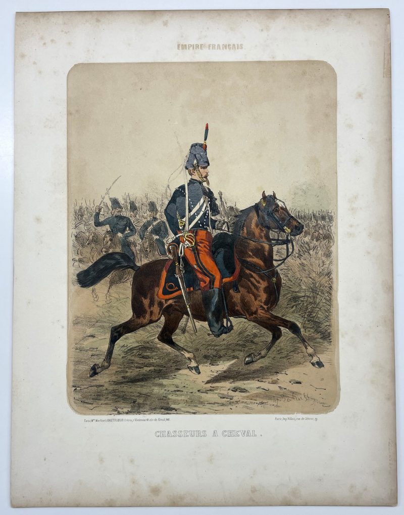 Uniforme Second Empire - Chausseur à Cheval - François Hippolyte Lalaisse - Uniforme de L'armée Française - Napoléon III